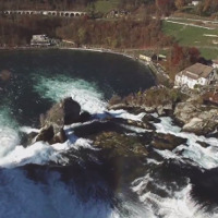 thumbnail Rheinfall footage taken with the drone