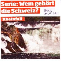 Wem gehört der Rheinfall                